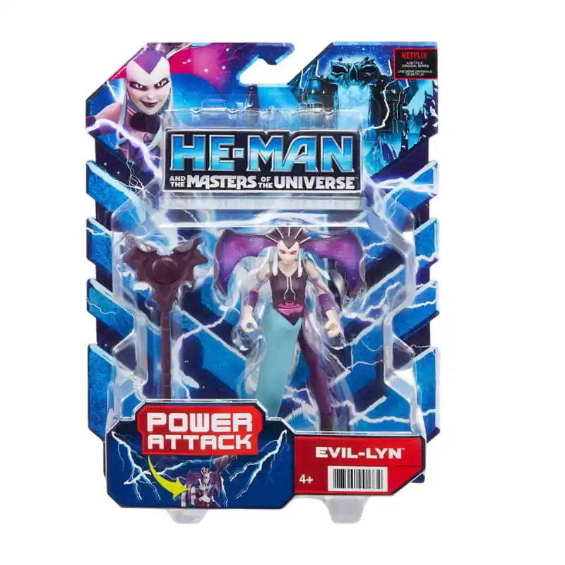 Masters of the universe He-Man Powe Attack Evil-Lyn figura 14 cm (162905) Kiárusítás