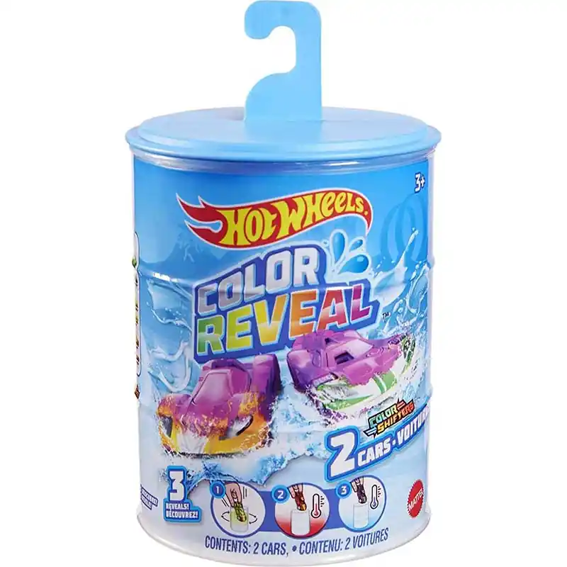 Mattel Hot Wheels Color Reveal meglepetés kisautó 2 db-os (161028) Exkluzív ajánlat