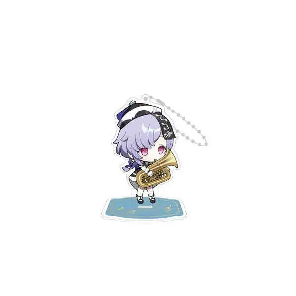 Árcsökkenés MiHoYo Genshin Impact Genshin Concert 2021 Acrylic Figure Keychain Qiqi 9 cm