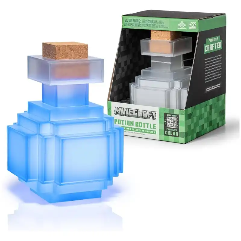 Minecraft világító bájital palack replika 16 cm (009519) Exkluzív ajánlat