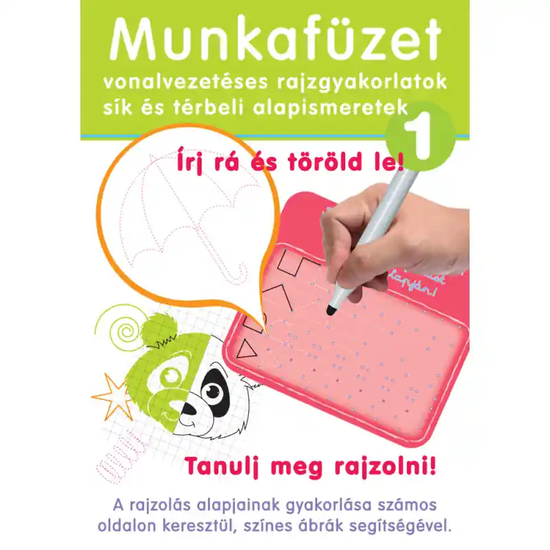 Munkafüzet tollal vonalvezetéses rajzgyakorlatok 1. (126562) Bestseller