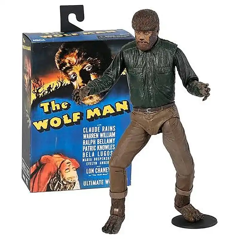 Kedvezmény NECA Universal Monsters Ultimate The Wolf Man akciófigura 18 cm (48092)
