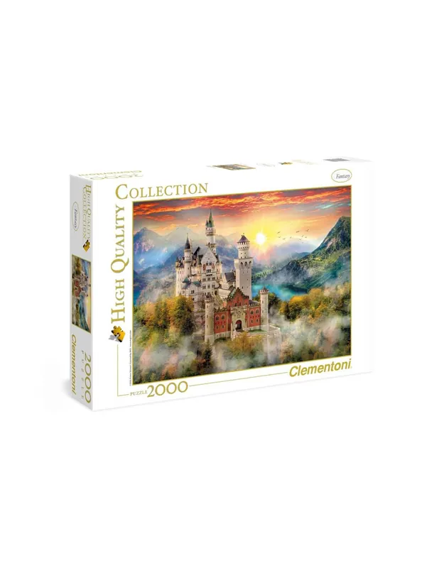 Neuschwanstein kastély - 2000 db-os puzzle (32559) - Clementoni Biztonságos fizetés