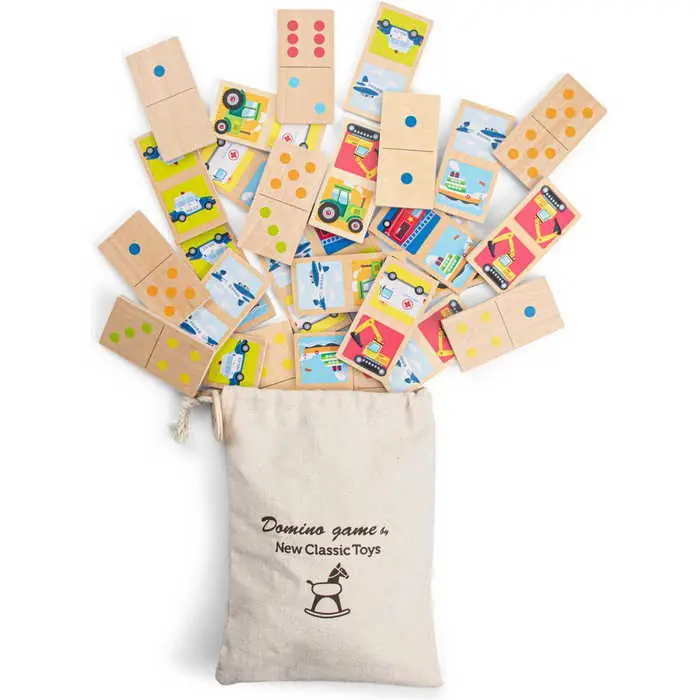 Szuper ajánlat New Classic Toys Domino járművek (10836)