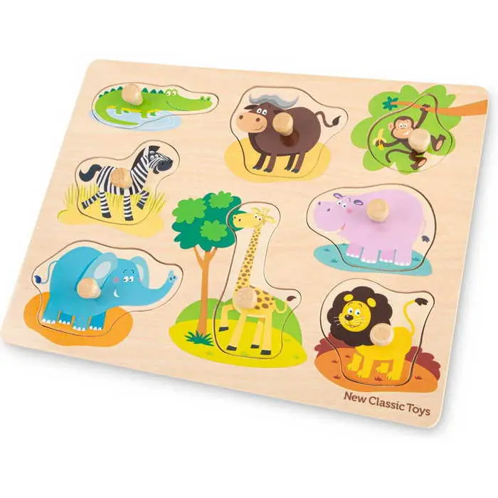 New Classic Toys Safari puzzle 8db (10431) Biztonságos fizetés