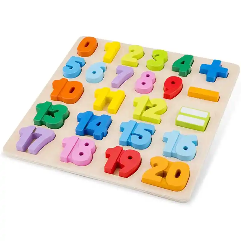 New Classic Toys Számok fa játékszett (145454) Alacsony ár