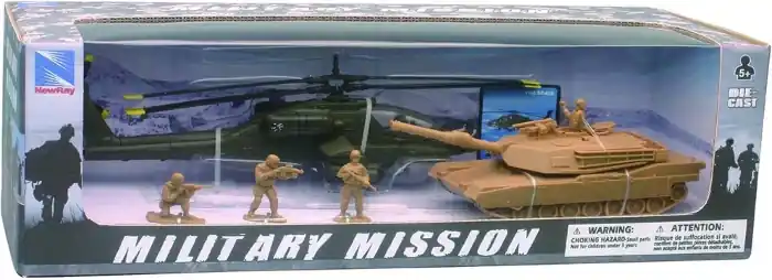 Legnépszerűbb NewRay Apache AH-64 és tank szett (21853_N)