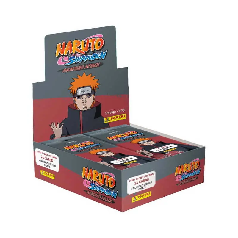 Panini Naruto Shippuden Akatsuki Attack Trading Cards (PN61172) Kedvezmény