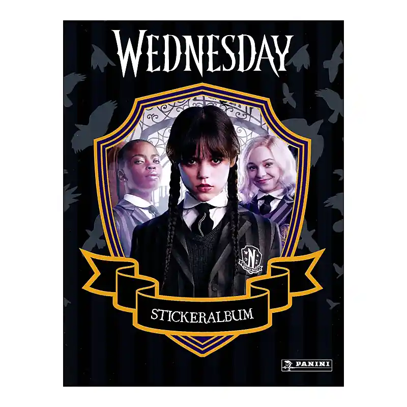 Panini Wednesday matrica album - Starter Pack (album + 3 tasak matrica + 2 tetoválás) (503908) Bestseller