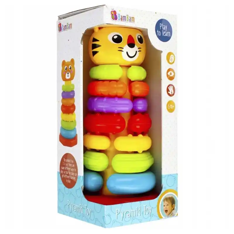 Olcsó Piramis torony tigris BamBam (154056)