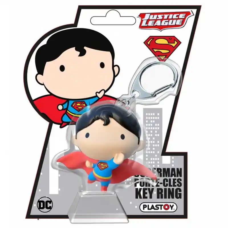 Kihagyhatatlan ajánlat Plastoy Superman műanyag kulcstartó figura 6,5 cm (159154)