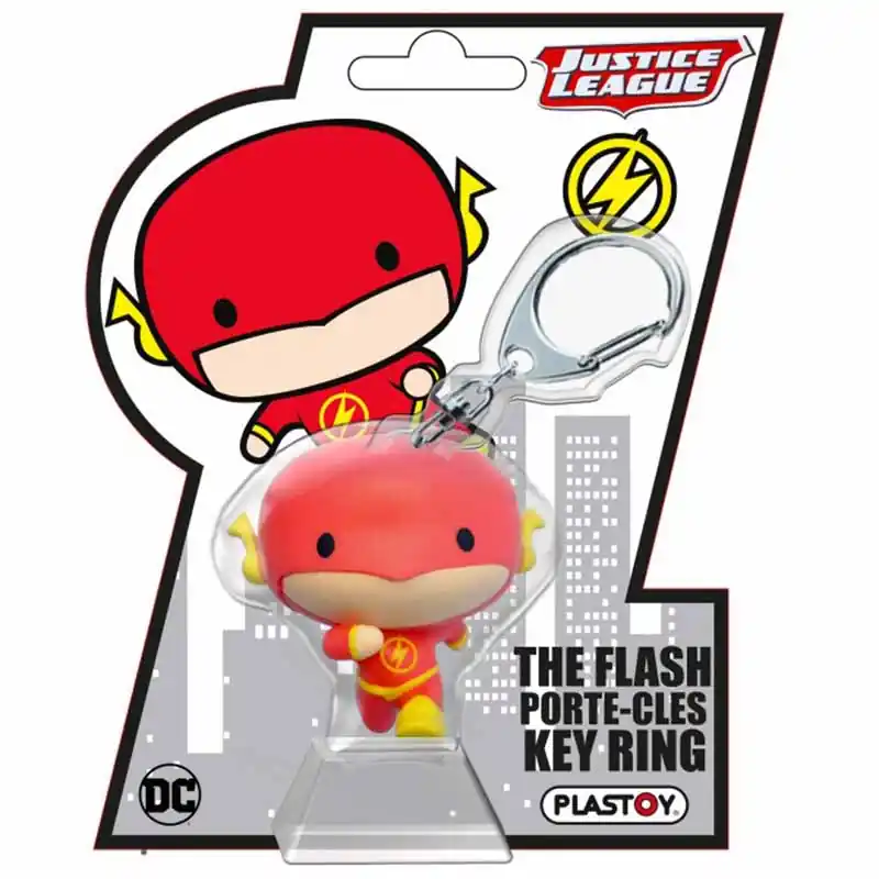 Plastoy The Flash műanyag kulcstartó figura 6,5 cm (159192) Biztonságos vásárlás
