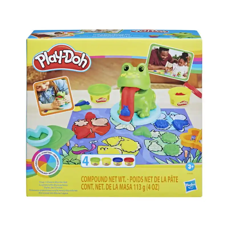Play-Doh Frogn Colours békás gyurma készlet kiegészítőkkel 113 g-os (F6926) Szuper ajánlat