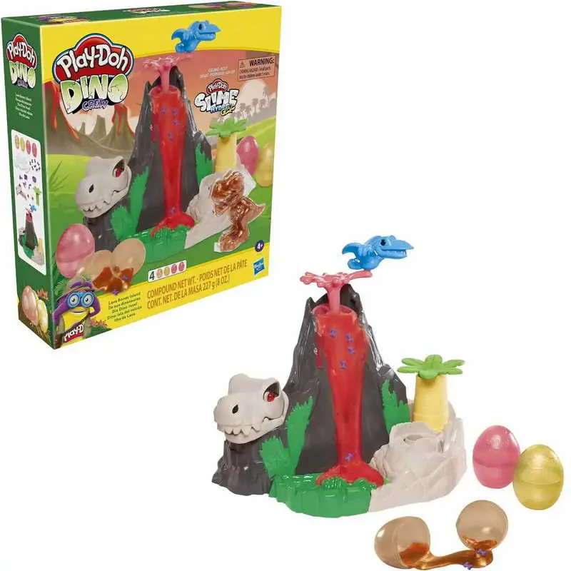Vásárlói kedvenc Play-Doh készlet - Dino Crew, Csont és Lávasziget (F1500)