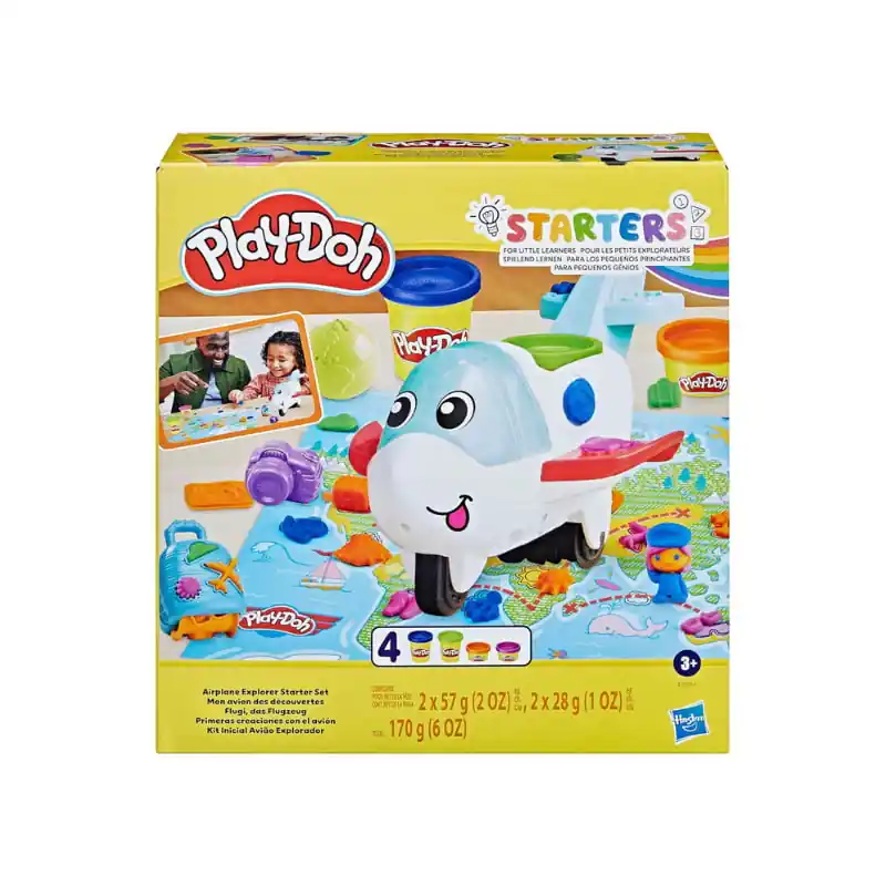 Play-Doh repülős gyurma készlet kiegészítőkkel 4 db-os, 170 g-os (F8804) Csak ma