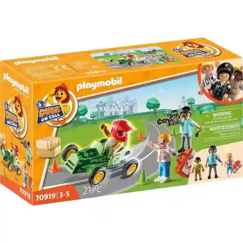 Playmobil Duck On Call Mentők bevetésen - Versenybaleset (70919) Biztonságos fizetés