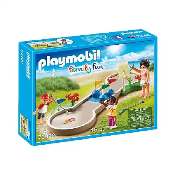 Csak ma Playmobil Family Fun Minigolf (70092)