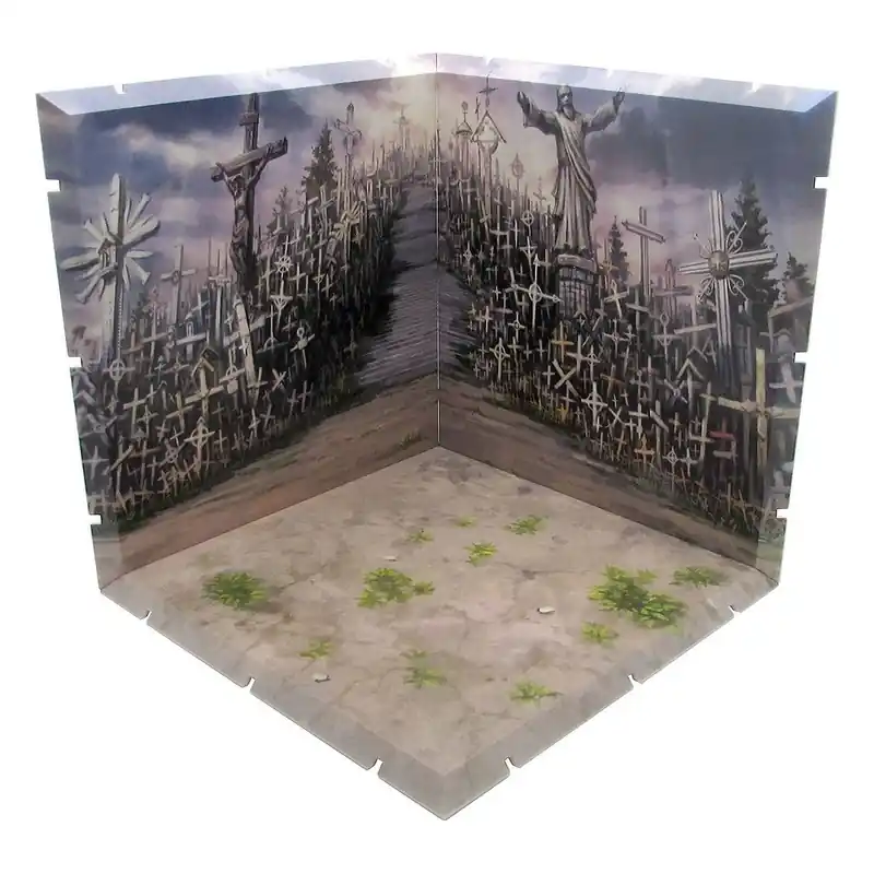 Ajánlat PLM Dioramansion 150 dioráma háttérpanel szett - Keresztek dombja 150x150 mm (885179)