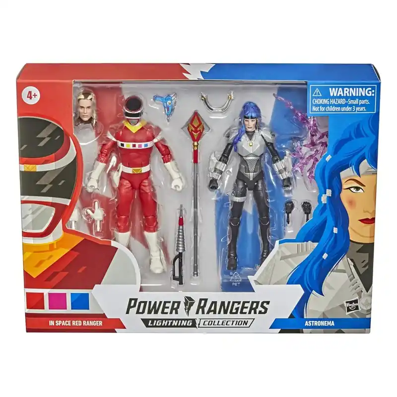 Power Rangers Lightning In Space Red Ranger vs Astronema 2 db-os figura szett 15 cm (F1170) Kedvezmény