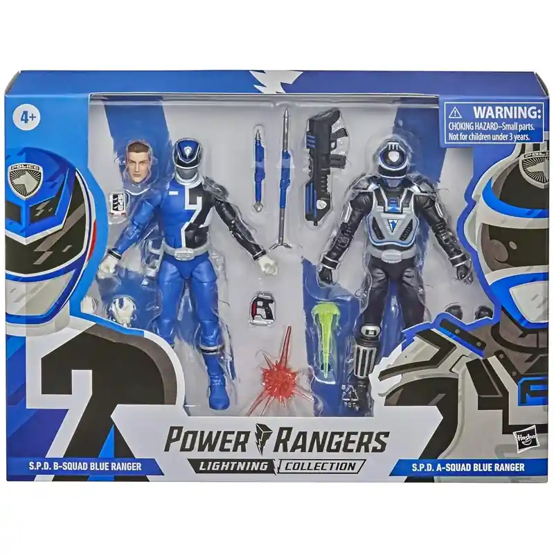 Expressz kézbesítés Power Rangers SPD Lightning Collection Blue Ranger 2 db-os figura szett 15 cm (F1171)