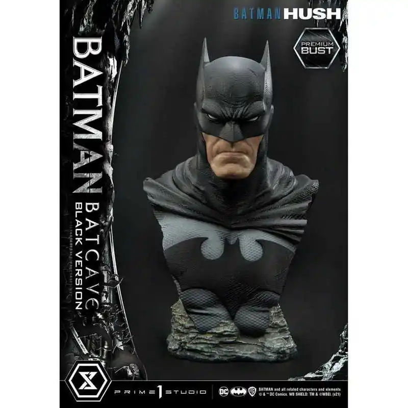 Vedd meg online Prime 1 Studio Batman Hush Bust 1/3 Batman Batcave Black Version 20 cm (03525)