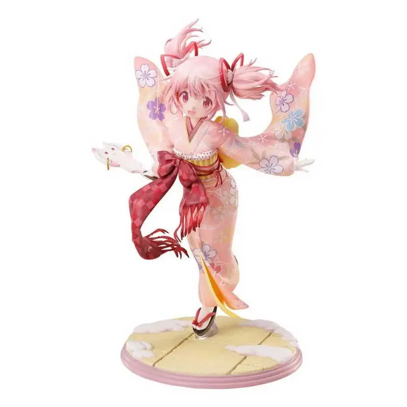 Puella Magi Madoka Magica Side Story Magia Record 1/7 Madoka Kaname Kimono szobor 22 cm (95260) Korlátozott ajánlat