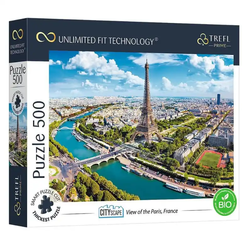 Expressz kézbesítés Puzzle Franciaország 500 db-os Trefl Unlimited fit technology (172137)
