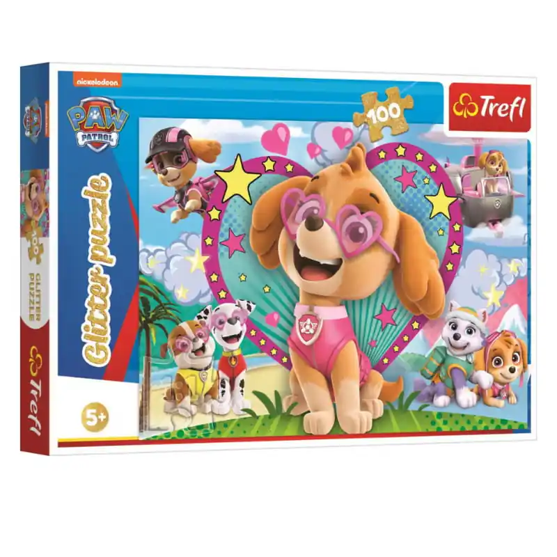 Puzzle Glitter Mancs őrjárat 100 db-os Trefl (14818) Kihagyhatatlan ajánlat