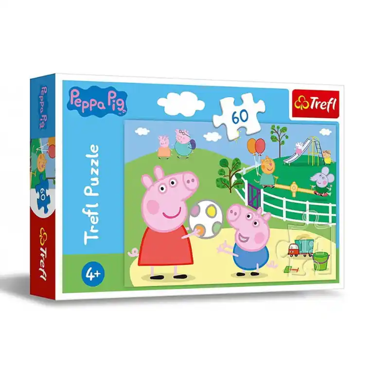 Puzzle Peppa malac 60 db-os Trefl (172149) Alacsony ár