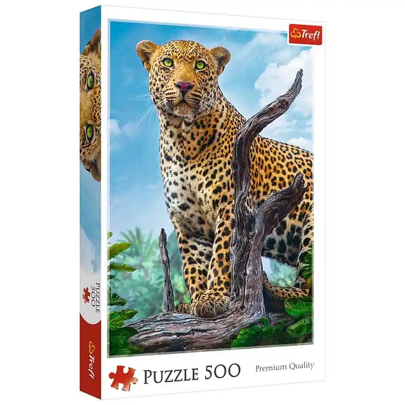 Puzzle Vad leopárd 500 db-os Trefl (142165) Olcsó