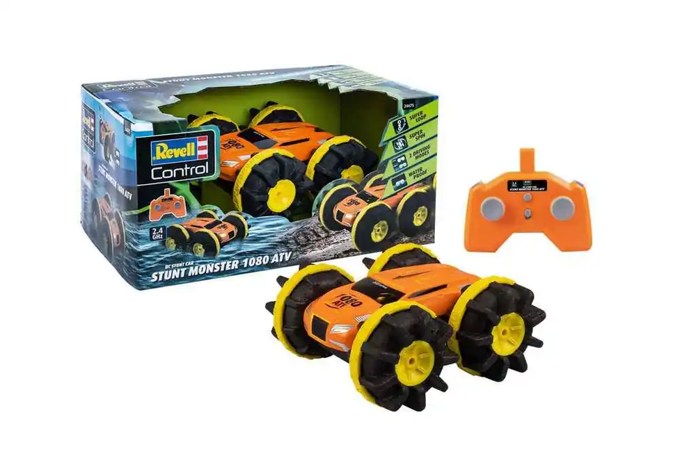 Alacsony ár Revell Control Stunt Monster 1080 ATV (24675) Távirányítós jármű