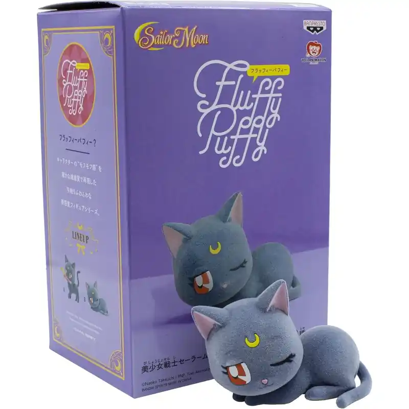 Sailor Moon - Luna Fluffy Puffy figura - Ver. B - 7 cm (18385) Legjobb ár