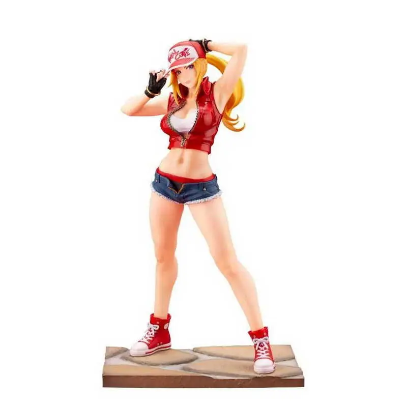 SNK Heroines Bishoujo 1/7 Tag Team Frenzy Terry Bogard Bonus Edition PVC szobor 23 cm (03219) Árengedmény