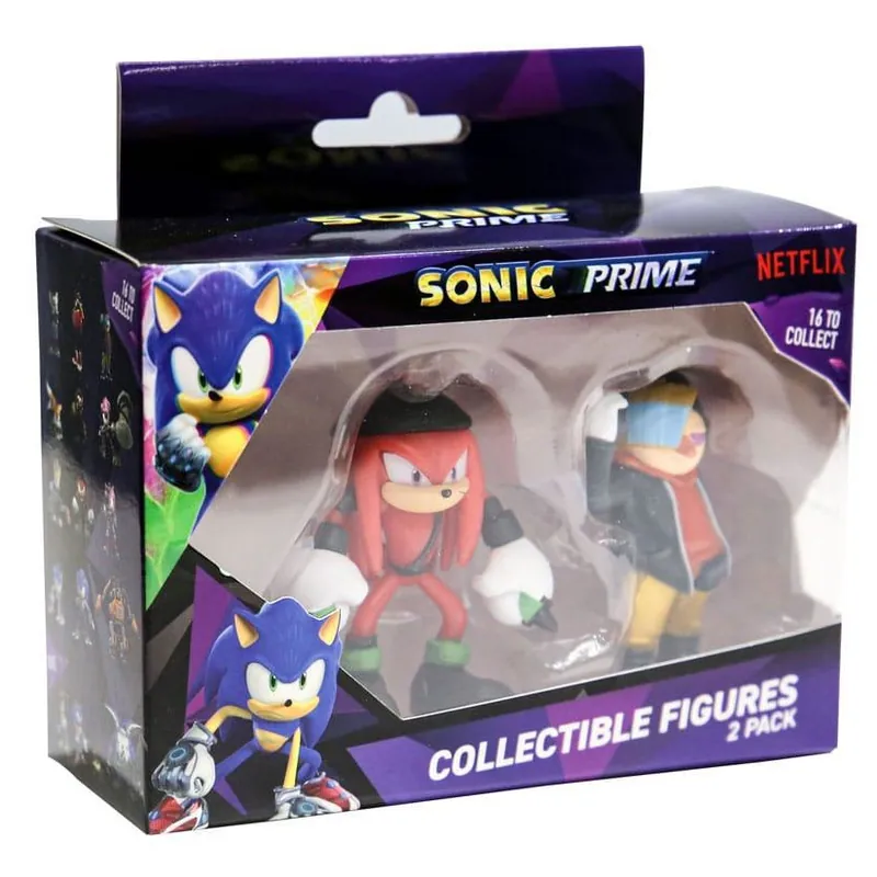 Outlet Sonic Prime akciófigura - Knuckles NY és Dr Dont (589410)
