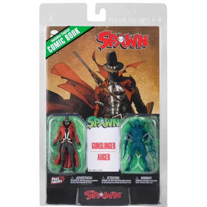 Spawn - Gunslinger és Auger akciófigura (904024) Újdonság