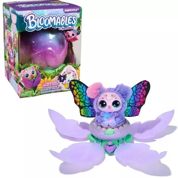 Spin Master Hatchimals - Bloomables meglepetés - Puppyfly - Kutyapillangó virágban (6073019) Újdonság