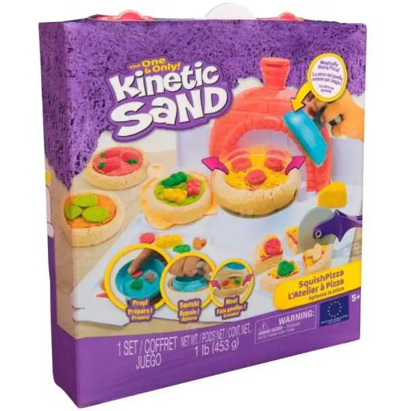 Vedd meg most Spin Master Kinetic Sand Pizzakészítő homokgyurma szett (6072551)