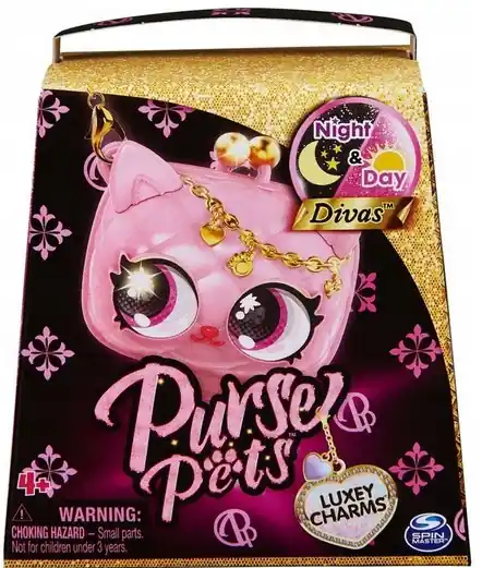 Spinmaster Purse Pets Luxey Charms Állatos Meglepetés Zsákbamacska (492420) Kiárusítás