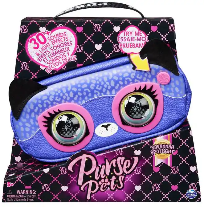 Ajánlat SpinMaster Purse Pets Interaktív Savannah Spotlight Övtáska (457528)