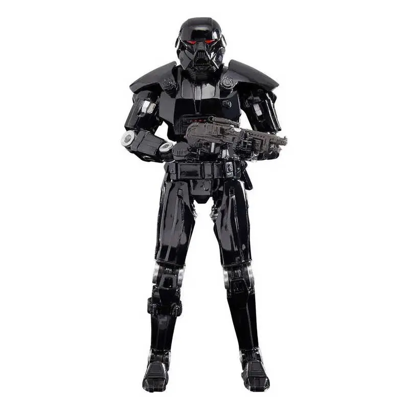 Exkluzív ajánlat Star Wars The Mandalorian Black Series Deluxe 2022 Dark Trooper akciófigura 15 cm (14616)