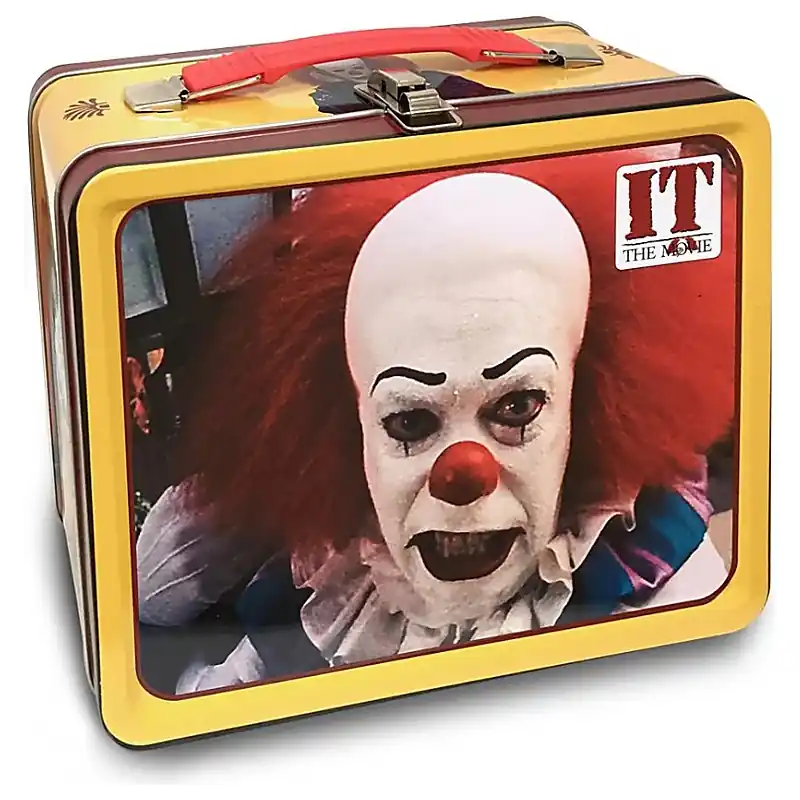 Különleges ajánlat Stephen Kings IT Pennywise fém uzsonnásdoboz 22 cm (080955)