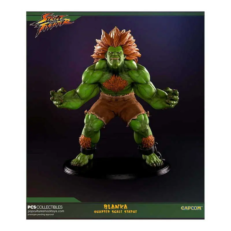 Street Fighter Statue 1/4 Blanka 43 cm (172816) Legkelendőbb