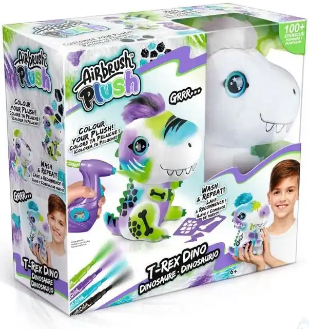 Szezonális akció Style4Ever-Airbrush Plush-Színezhető dinó (361365)
