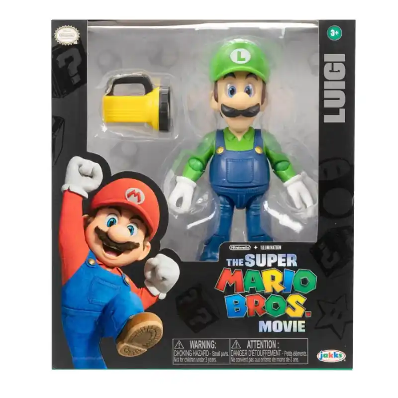 Super Mario figura kiegészítővel műanyag Luigi 13 cm (171623) Bestseller