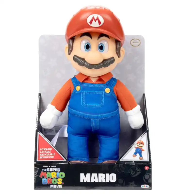 Árcsökkenés Super Mario plüss figura mozgatható 35 cm (171625)