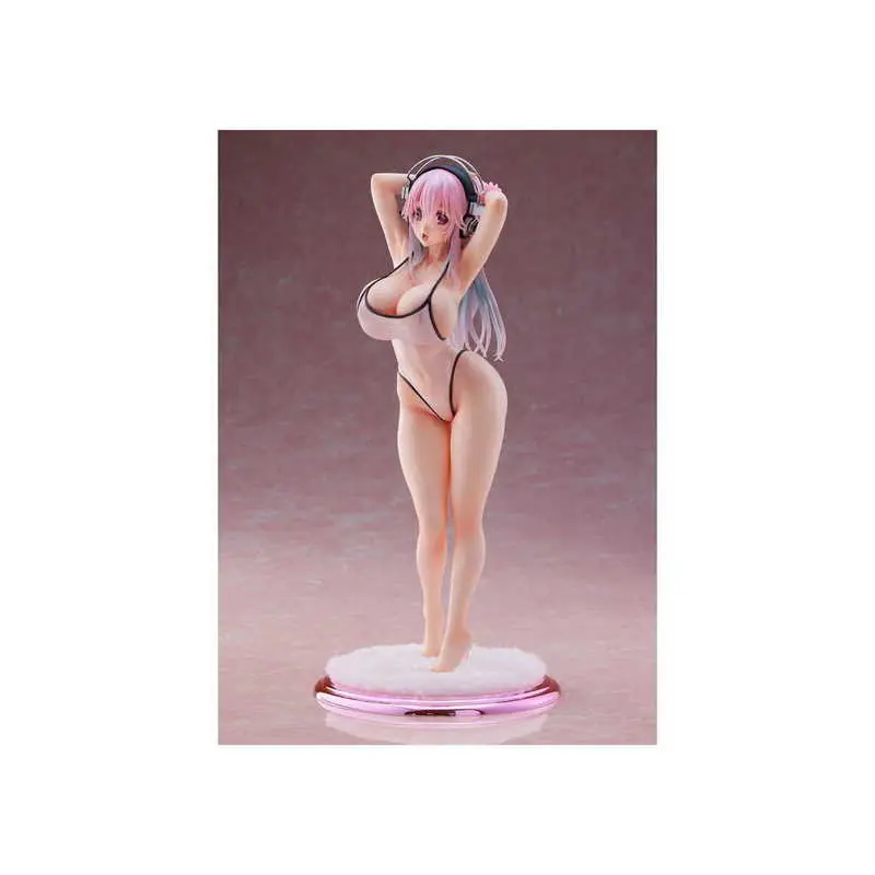 Expressz kézbesítés Super Sonico White Swimsuit Style szobor 26 cm - Super Sonico DreamTech - Wave Corporation (61184)