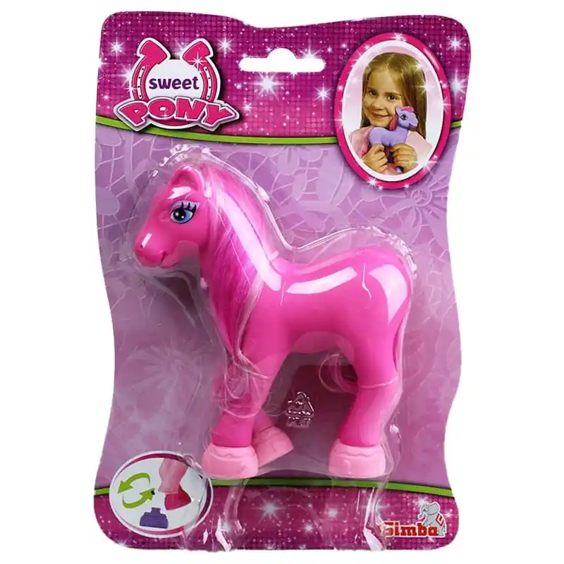 Sweet Pony játékfigura pink 12 x 14 cm (105943704) Outlet