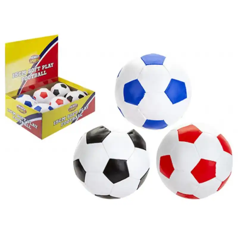 Szuper ajánlat Színes soft labda 15 cm kék (210101108)