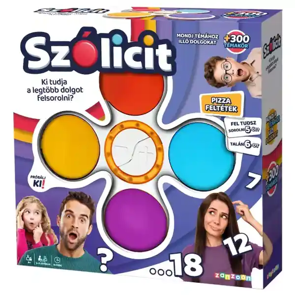 Szólicit interaktív társasjáték (064370) Különleges ajánlat