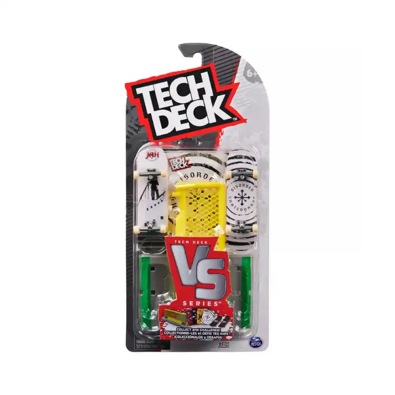 Alacsony ár Tech Deck VS series Disorder gördeszka pálya szett kártyákkal (6066629-3)